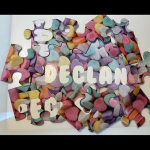 Personalized Valentine’s Day puzzle